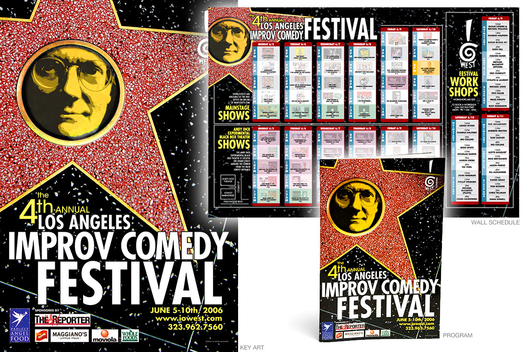 Los Angeles Improv Comedy Festival 2006 branding