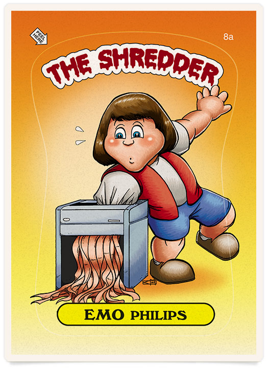 Emo Phillips The Shredder